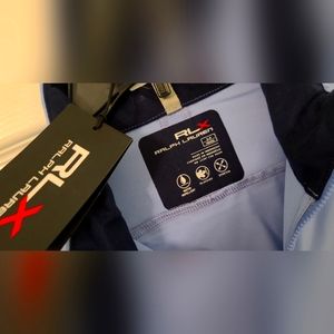 RLX Ralph Lauren MEN'S GOLF WATER RESISTANT 1/4 ZIP PULLOVER